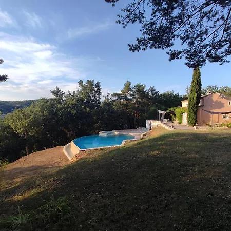 Вилла Piscine Et Vue Sur Le